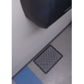 PowerFRESH Universal 12.5" x 17.5" Deo-Gard Disposable Floor Mat - Charcoal, 6 Count